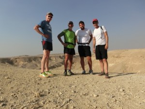Running at the wadi